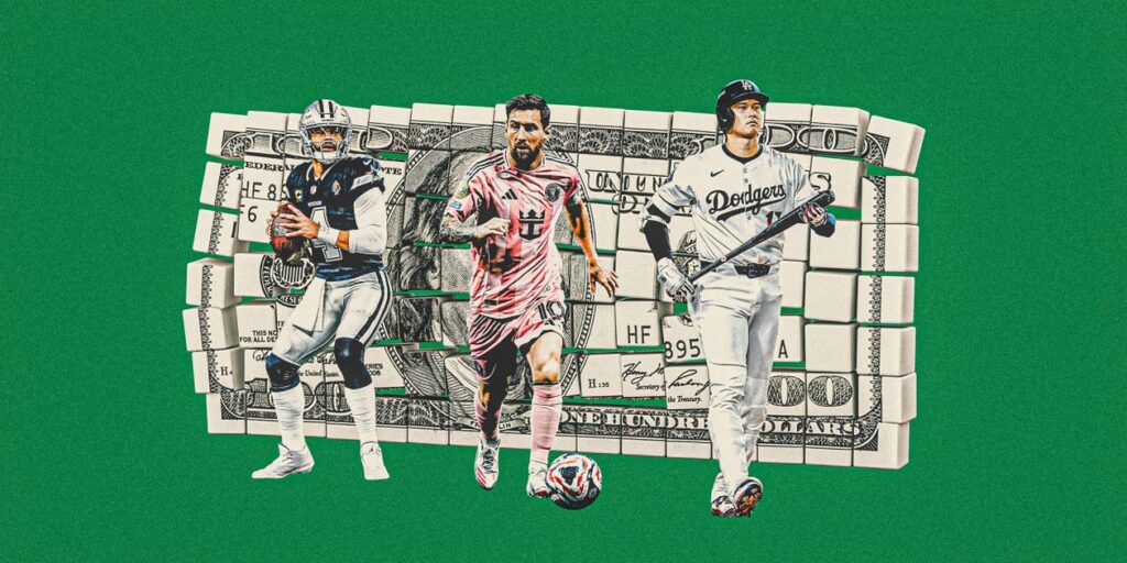 Prescott, Messi, Ohtani and more: How the world’s biggest sports stars get paid