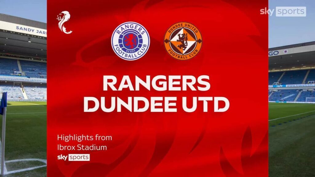 Rangers 4-2 Dundee United