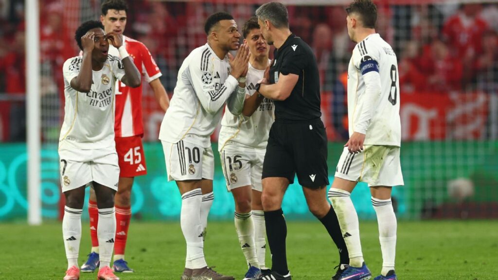 Real Madrid fume at 'joke' Camavinga red card against Bayern