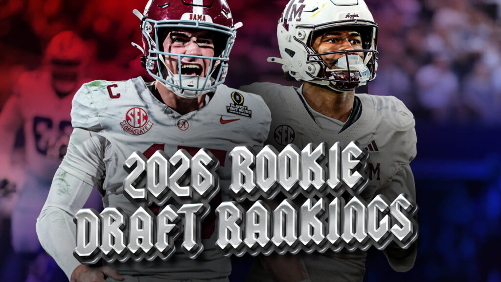 Rookie Draft Rankings + Weighing Draft Capital - Dynasty Fantasy Football