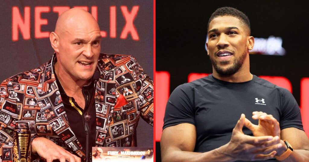 Tyson Fury names ‘perfect’ next opponent for Anthony Joshua: “It’s a 50/50” Tyson Fury names ‘perfect’ next opponent for Anthony Joshua: “It’s a 50/50”