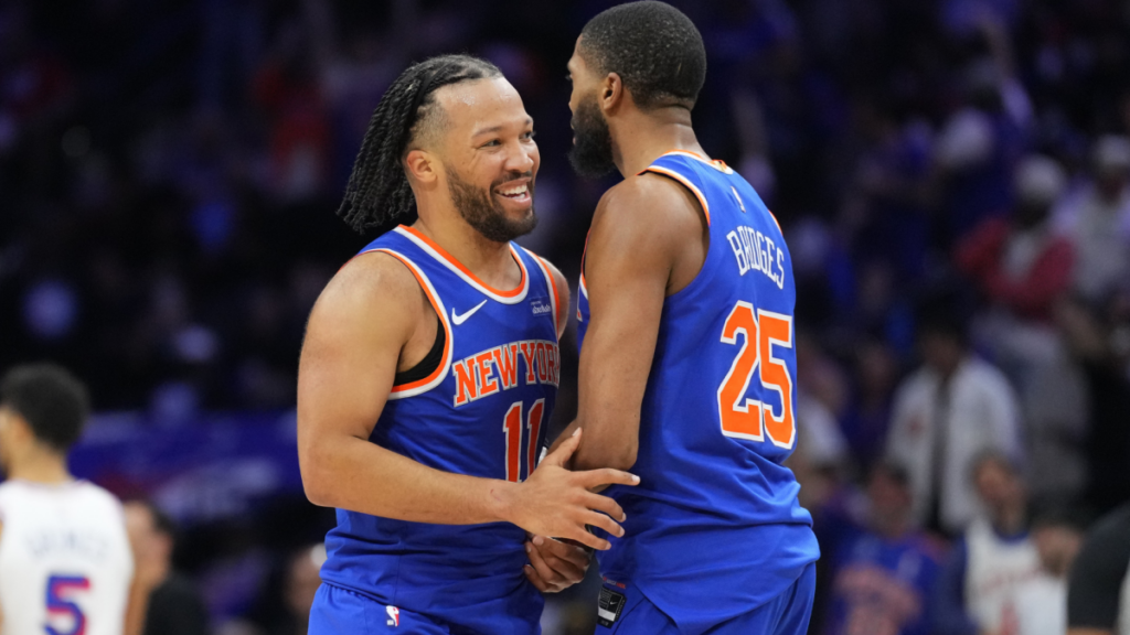 Dominant Knicks finish sweep of 76ers, and they're sitting pretty before ECF