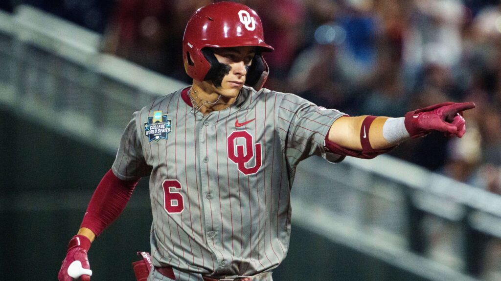 NCAA College Baseball Oklahoma Sooners Kyle Branch