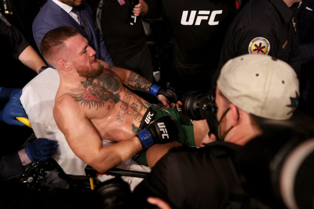 Conor McGregor reacts to report claiming he used banned drugs to recover from leg break Conor McGregor reacts to report claiming he used banned drugs to recover from leg break
