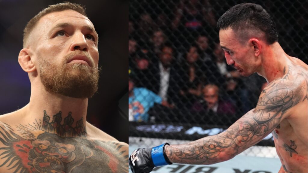 Conor McGregor and Max Holloway