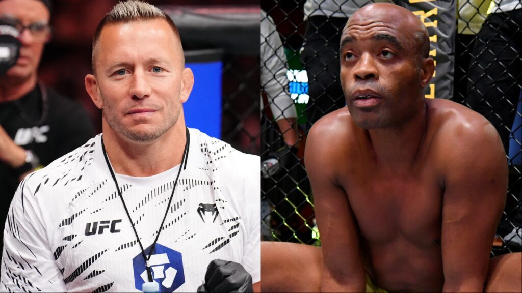 Georges St-Pierre claims UFC shut down Anderson Silva super fight over drug test request Georges St-Pierre and Anderson Silva