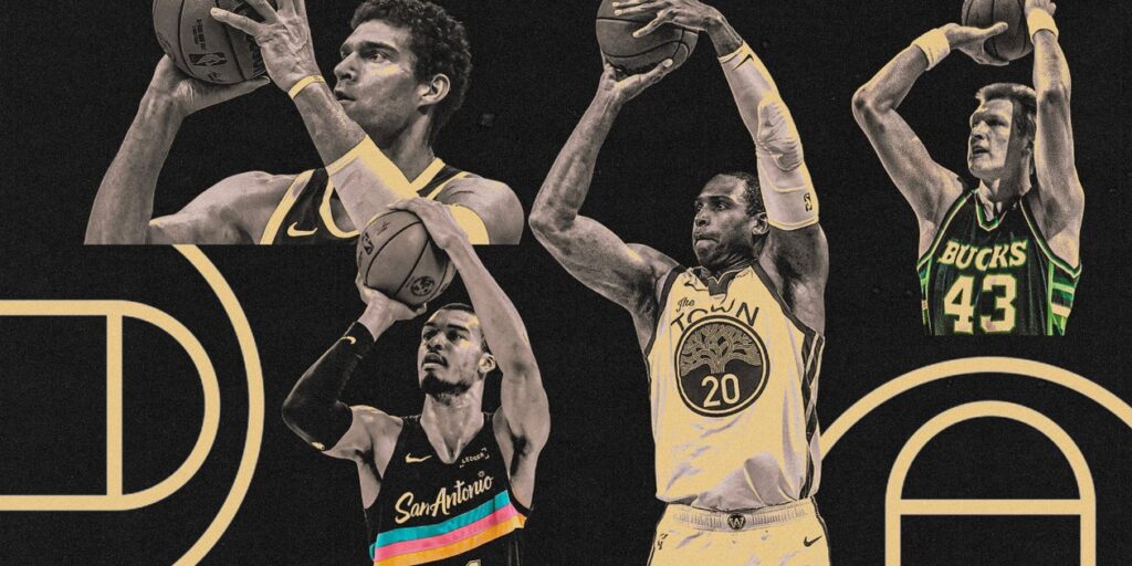 How NBA big men evolved from post players to shooters and playmakers beyond the paint