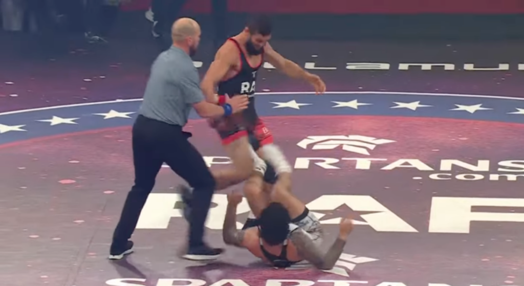 Khamzat Chimaev and Dillon Danis RAF10 match ends in mass brawl after quick win for ex-UFC champ Khamzat Chimaev and Dillon Danis RAF10 match ends in mass brawl after quick win for ex-UFC champ