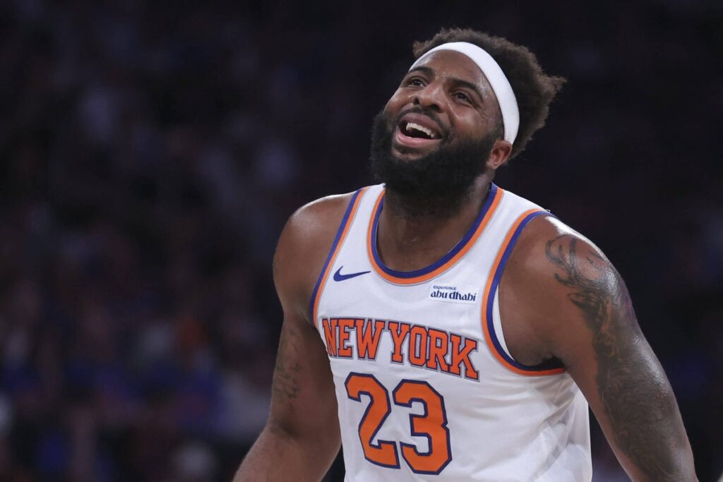 Knicks center Mitchell Robinson active for Game 1 of NBA Finals