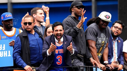 NYC Mayor Zohran Mamdani, James Dolan, Leon Rose address Knicks fans during championship parade: ‘We did it for you’ NYC Mayor Zohran Mamdani, James Dolan, Leon Rose address Knicks fans during championship parade: 'We did it for you'