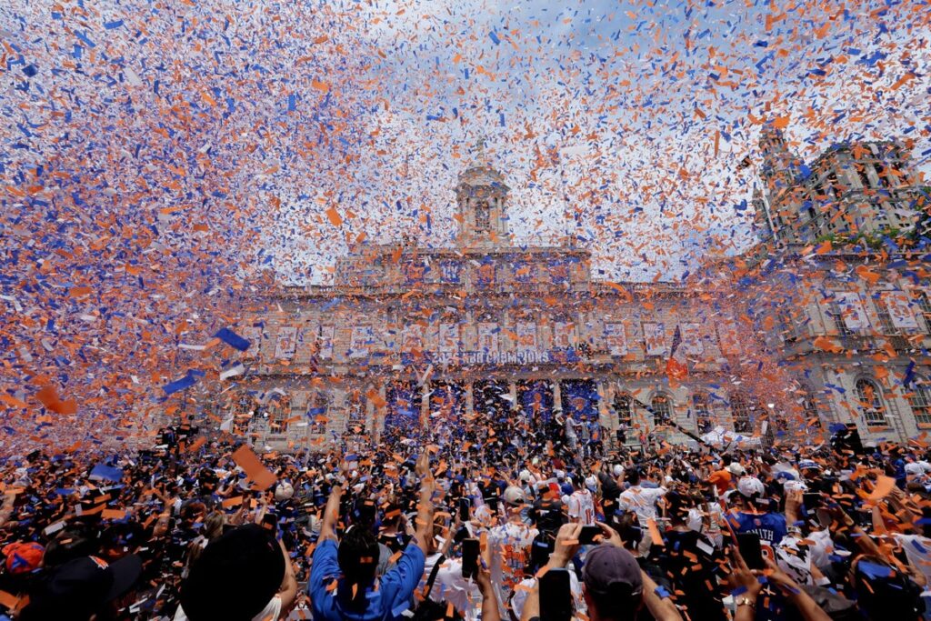 The Bounce: Scenes from the Knicks’ parade. Plus, where are the bigs in this draft? The Bounce: Scenes from the Knicks’ parade. Plus, where are the bigs in this draft?