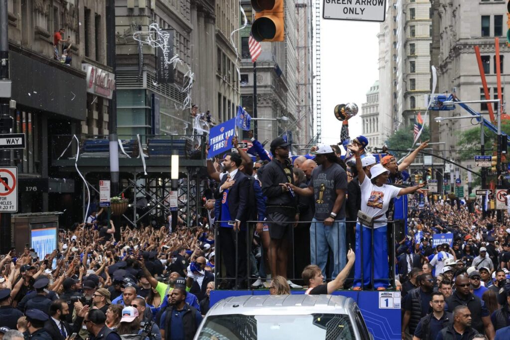 The vibes and sounds of the Knicks’ NBA championship parade: ‘A magnificent thing to witness’ The vibes and sounds of the Knicks’ NBA championship parade: ‘A magnificent thing to witness’