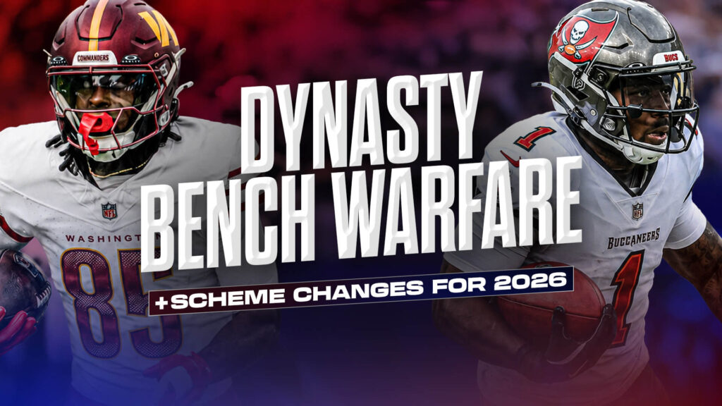 Dynasty Bench Warfare + Scheme Changes for 2026 – Dynasty Fantasy Football Dynasty Bench Warfare + Scheme Changes for 2026 - Dynasty Fantasy Football
