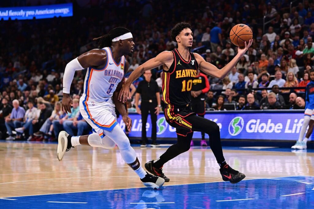 Lu Dort to Hawks? Zaccharie Risacher to Mavs? Trade grades for 3-team swap Lu Dort to Hawks? Zaccharie Risacher to Mavs? Trade grades for 3-team swap
