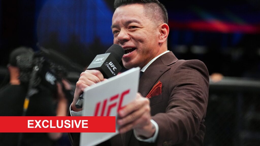 UFC announcer Justin Bernard credits Dana White & co with saving his life ahead of second major role UFC announcer Justin Bernard credits Dana White & co with saving his life ahead of second major role