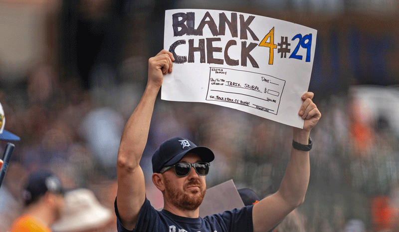 Braves Enter the Mix in Lefty’s Sweepstakes Tarik Skubal Fan Detroit Tigers MLB