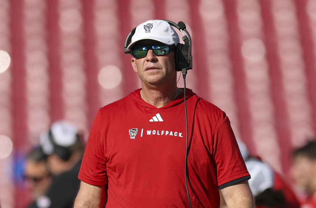 Dave Doeren of the NC State Wolfpack NCAFF