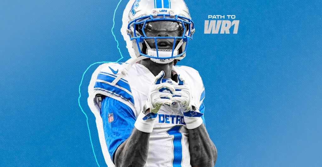 The Path to a WR1 Season: Jameson Williams (Fantasy Football) The Path to a WR1 Season: Jameson Williams (Fantasy Football)