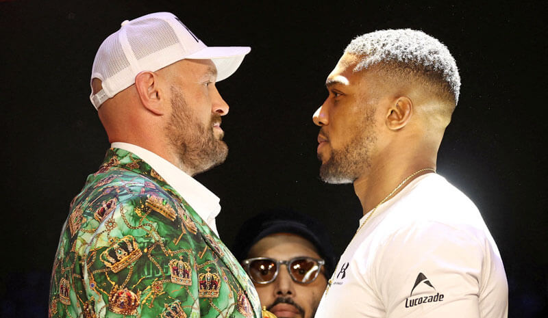 Heavyweight Showdown Years in the Making Anthony Joshua and Tyson Fury face off.