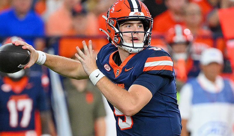 Syracuse vs Pittsburgh Prediction, Picks & Odds: College Football Week 3 Steve Angeli Syracuse Orange NCAAF